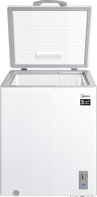 Midea Chest Freezer, 259L, 9.1Cft - White