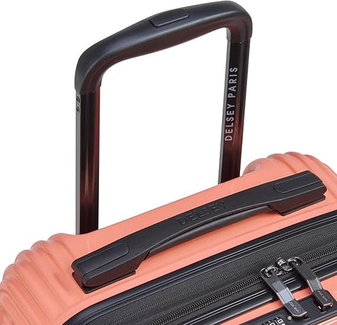 Delsey Paris Ophelie EXP Cabin Trolley 4DW TR - Glossy Pink