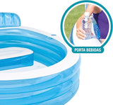 INTEX Swim Center Family Lounge Pool - 229 x 218 x 79 cm