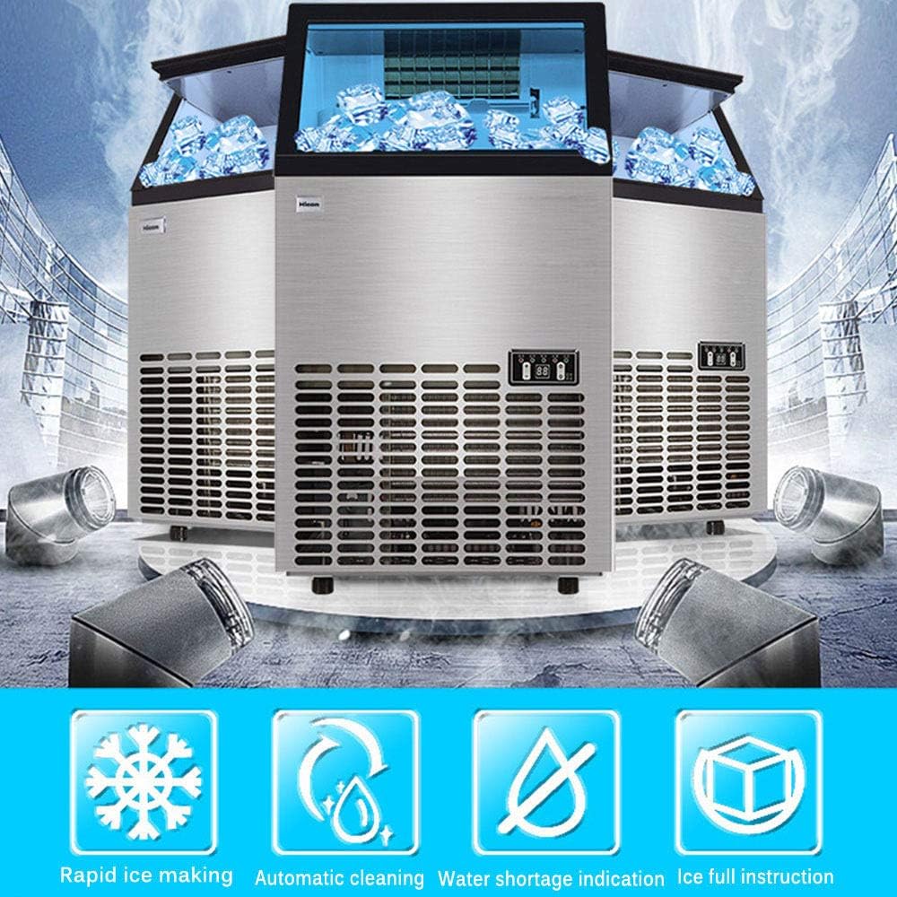 Orca Ice Maker, 50kg/24hr - Stainless Steel