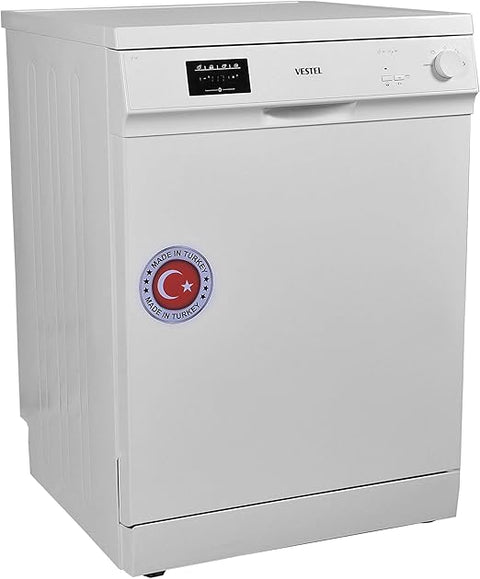 Vestel Dishwasher 5 Programs 12 Set White (Turkey)