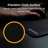 Glorious, Mouse Pad 2 GLED - Large Extended - Black
