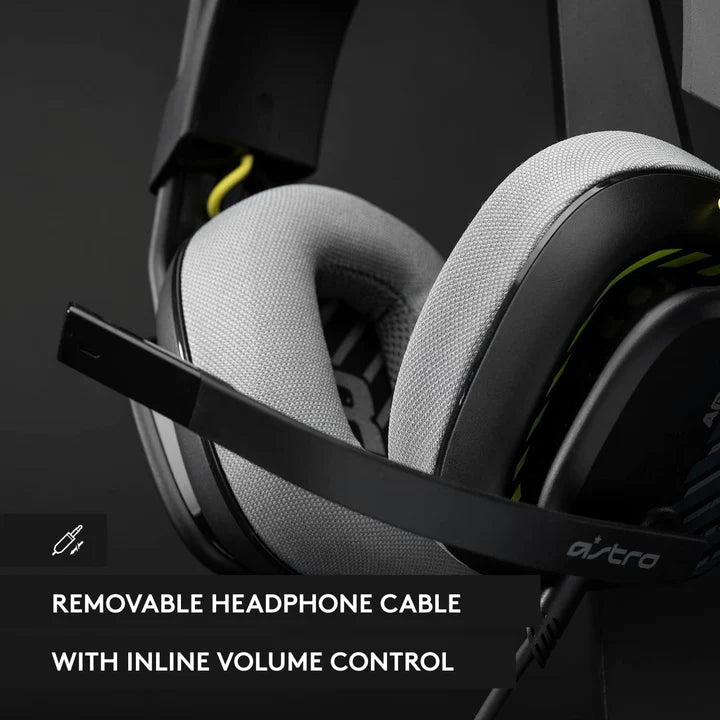 Logitech, Astro A10 Xbox Salvage Wired Gaming Headset For PC,Xbox Series - Black