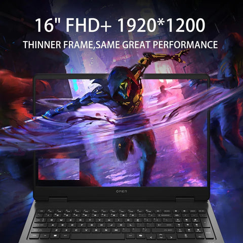 HP OMEN 16 Gaming Laptop, Core Ultra 7 255H, RTX 5060, 16GB RAM, 1TB SSD, 16" 144Hz, Win 11 Home