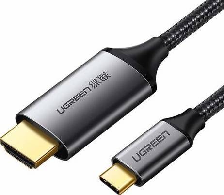 UGREEN USB-C to HDMI Male to Male Cable Aluminum Shell 1.5m (Gray Black)