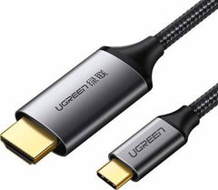 UGREEN USB-C to HDMI Male to Male Cable Aluminum Shell 1.5m (Gray Black)