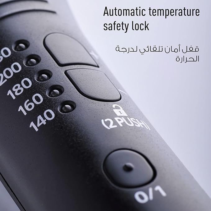 مكواة فرد الشعر باناسونيك ذات اللوحة العريضة 