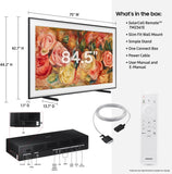 تلفزيون سامسونج الذكي فئة 85 بوصة QLED 4K LS03D من سلسلة The Frame بتقنية Quantum HDR - مفتوح الصندوق (ضمان 14 يومًا)