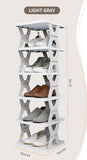 6-Tier Foldable Collapsible Kids Shoe Rack