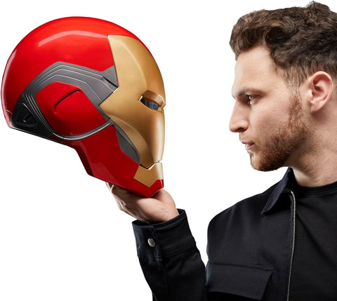 Hasbro F9016, Marvel Legends Series Iron Man Premium Electronic Helmet with Light FX