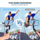 Hohem Smart Selife Tripod Gimbal iSteady Q, (Black)