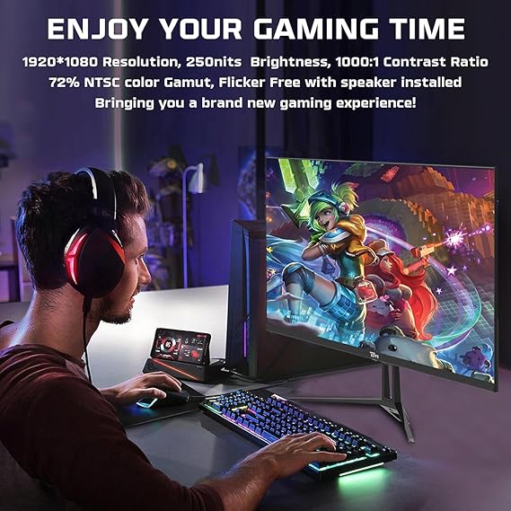 Twisted Minds 24" FHD, 100Hz, IPS, 1ms Gaming Monitor