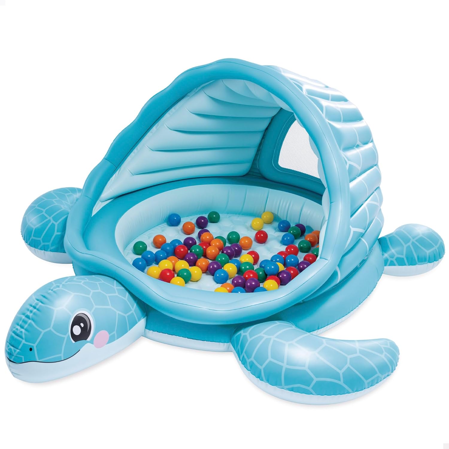 Intex Turtle Cove Playland, Kids Inflatable Pool with Canopy (48677NP)