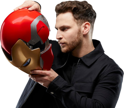 Hasbro F9016, Marvel Legends Series Iron Man Premium Electronic Helmet with Light FX