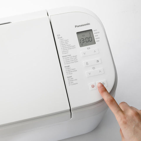 Panasonic SD-B2510WTZ, Automatic Breadmaker, 21 Programs, 550W