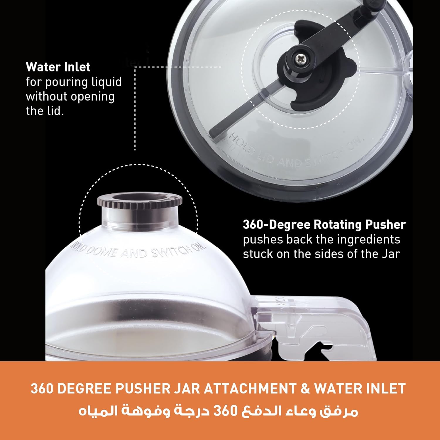 باناسونيك MX-AE465RTZ، خلاط مطحونة قوي مع قفل أمان مزدوج، 4 أوعية متعددة الاستخدام، 2000 واط