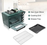 Portable 2-in-1 Butane Gas Camping Oven & Stove – 25 L, 2.1 kW