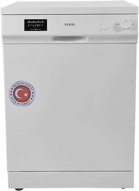 Vestel Dishwasher 5 Programs 12 Set White (Turkey)