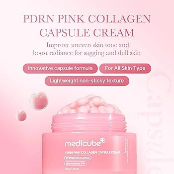 Medicube PDRN Pink Collagen Capsule Cream - 55 gr
