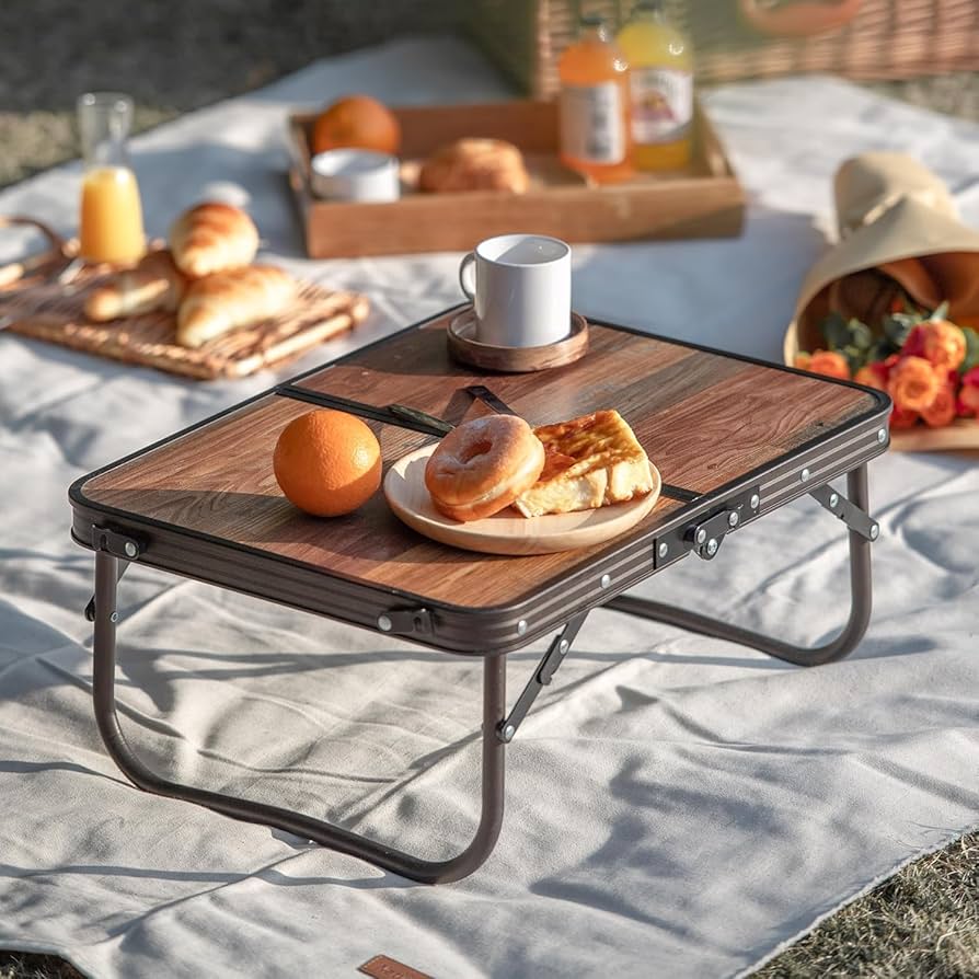 Naturehike MDF Outdoor Folding Table - Vintage (Small)