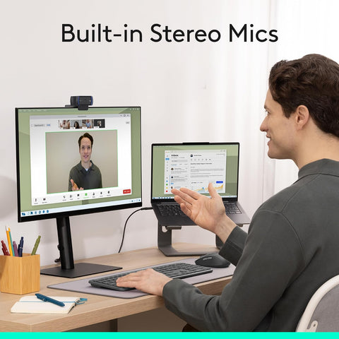 Logitech, C920S HD Pro Webcam with Privacy Shutter