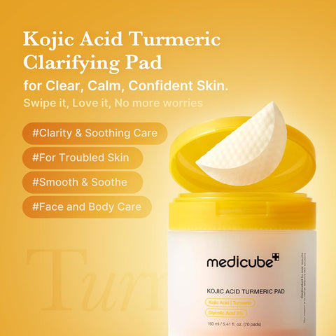Medicube, Kojic Acid Turmeric Pad (70 pads)