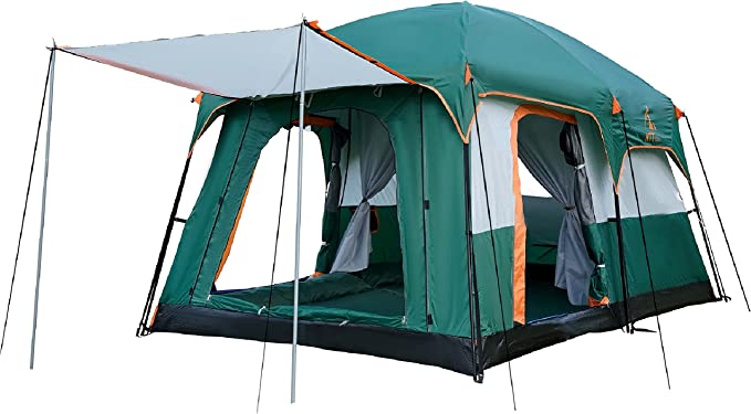 Foldable Family Camping Tent with Carry Bag – 8–10 Persons