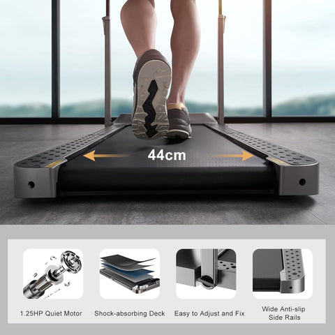 King Smith R2 Pro Walking Pad Foldable Treadmill - Black