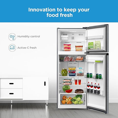 Midea Refrigerator GR 645L / NET 463L Double Door Silver