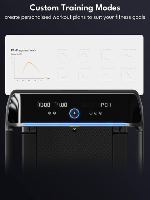 Kingsmith Foldable Treadmill X218 with Max Speed 16km/h with Side Armrest