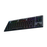 Logitech G915, X LIGHTSPEED TKL Wireless Gaming Keyboard, US INT'L - Clicky - Black