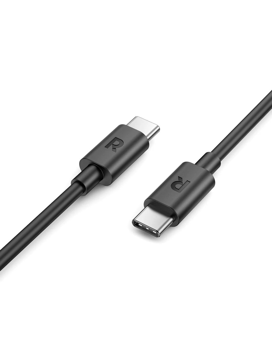 كابل RAVPower RP-CB068 من النوع C إلى النوع C بطول 2 متر TPE أسود 