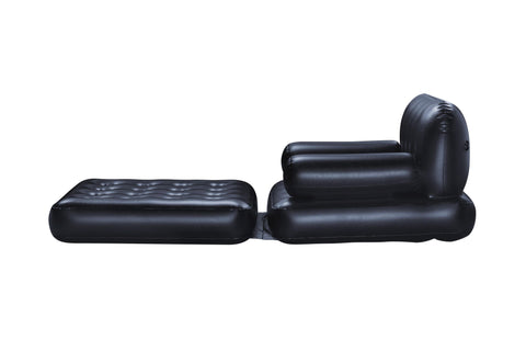 بست واي كرسي استرخاء هوائي ملتي ماكس 4 في 1، مقاس 1.91m × 97cm × 64cm، مع رقعة إصلاح