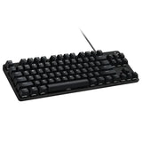 Logitech G413, TKL SE Mechanical Gaming Keyboard, PBT Keycaps (Arabic Layout) - Black