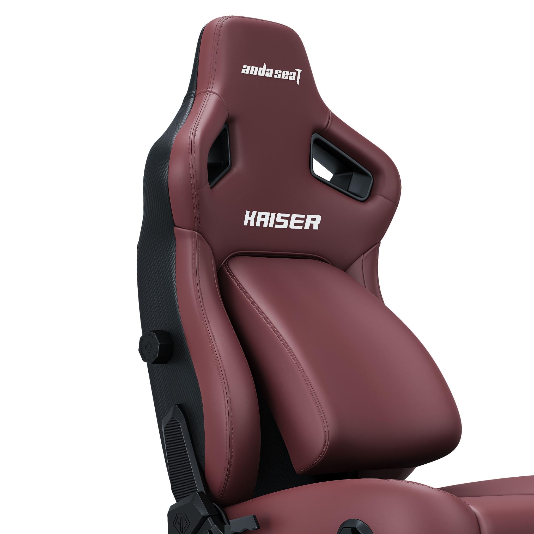 Anda Seat Kaiser 4 Large Fabric Gaming Chair - Maroon