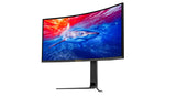 Sades BL-Shark 34" WQHD (3440x1440) 165Hz Refresh Rate, 0.5 Response Time, HDMI 2.1, VA Curved Gaming Monitor - Black