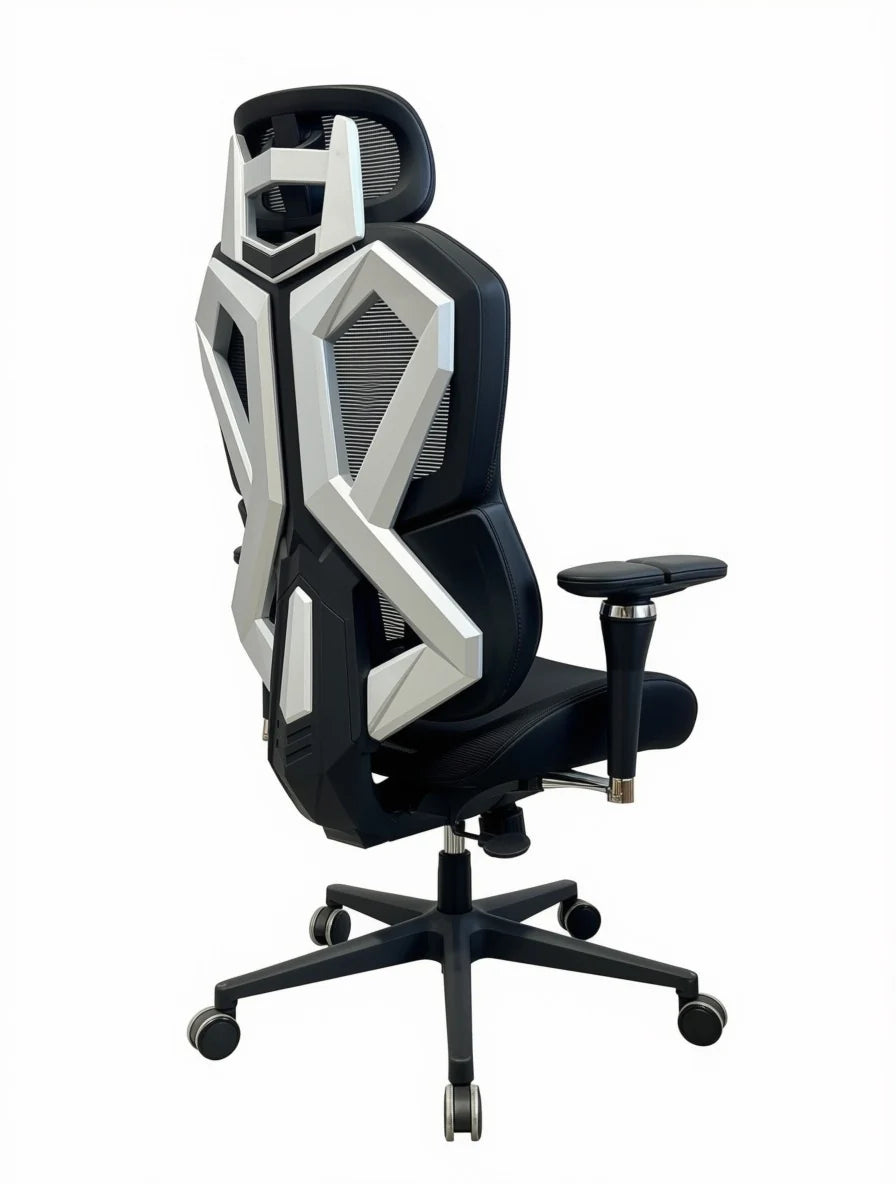 Sades Phoenix SA-AD10 Adjustable Mesh Gaming Chair with 6D Armrest - Black