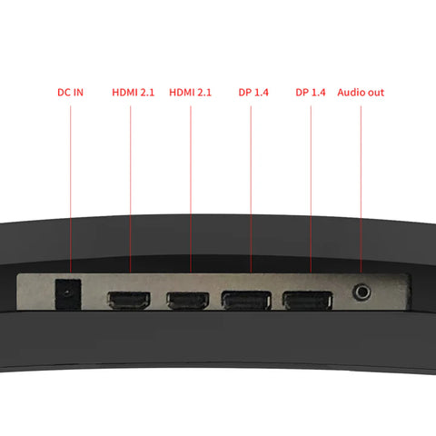 Twisted Minds 34''  WQHD, 2K, 165Hz, 0.5ms, HDMI 2.1, VA Curved Gaming Monitor