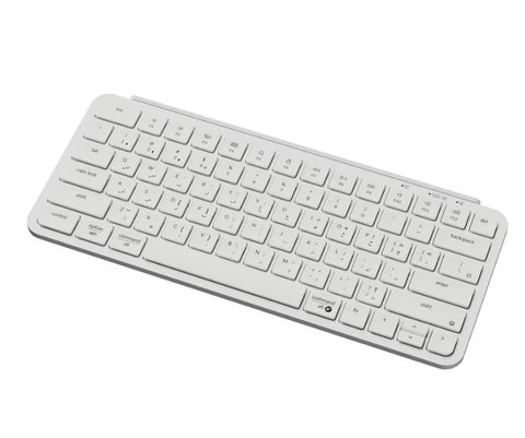 Keychron, B1 Pro Ultra-Slim Wireless 75% ZMK Custom Keyboard for Windows & Mac, English/Arabic - Ivory White