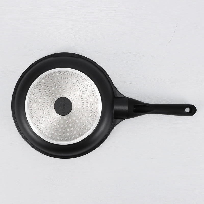 دايو طقم قدور جرانيت من سلسلة دايو ايه أس، 11 قطع (قدر 32, 28, 24 سم, مقلاة 26سم, طاجن 20 سم) مع 8 مقابض سيلكون وحافظة طعام سعة 6 لتر مجانا