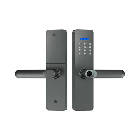 غوبيتا N003، قفل ذكي واي فاي TUYA للأبواب الخشبية مع بصمة الإصبع وRFID ورمز المرور