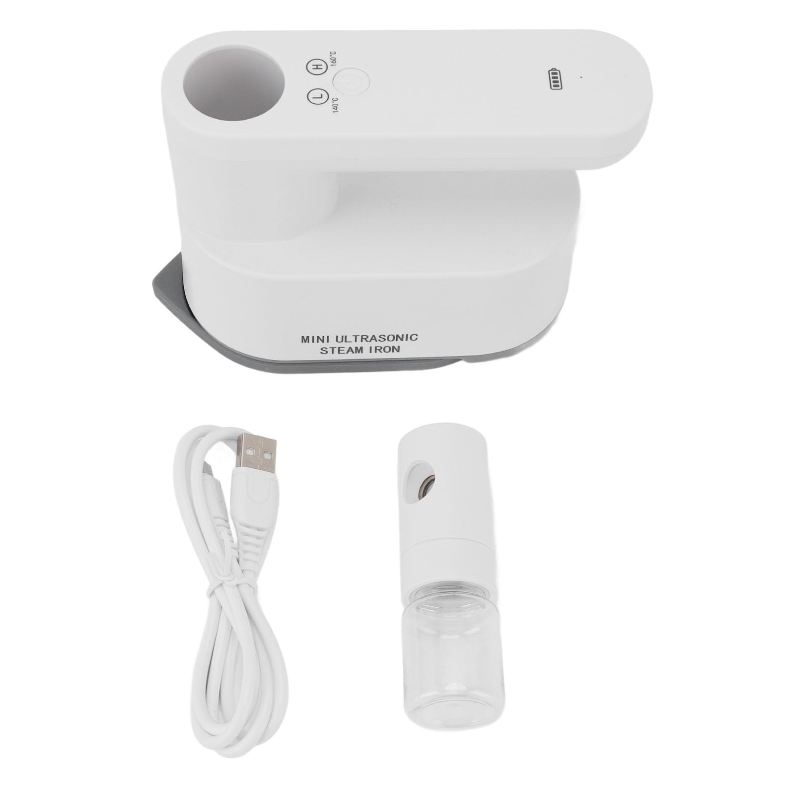 Rechargeable Cordless Mini Steam Iron with Dual Temperature Control – 5200 mAh