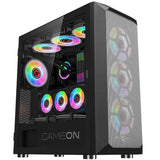 GAMEON Emperor Midnight I Series Mid Tower Gaming Case - Black