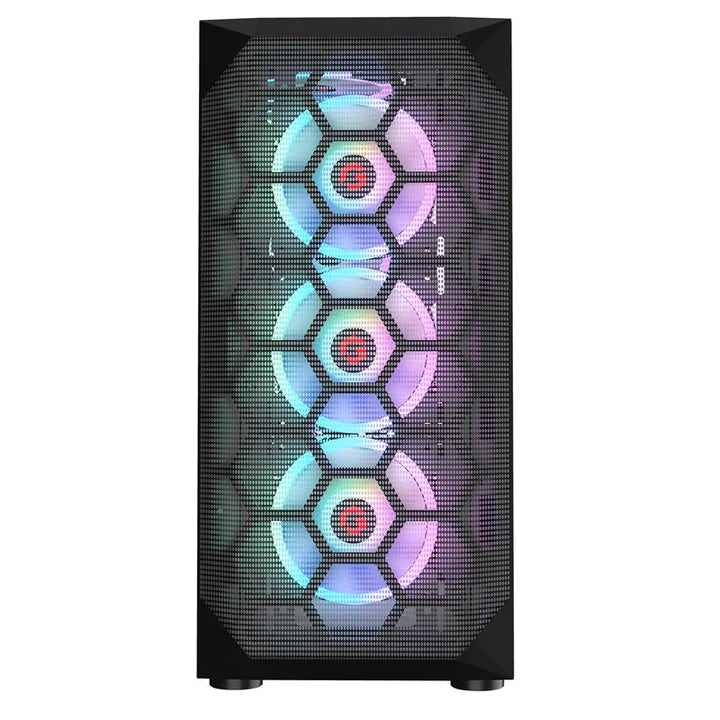 GAMEON Emperor Midnight I Series Mid Tower Gaming Case - Black