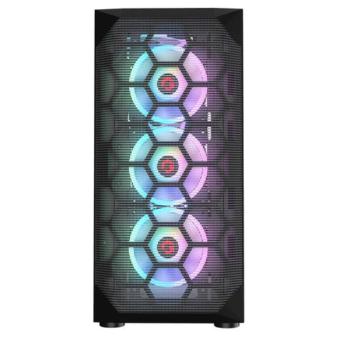 GAMEON Emperor Midnight I Series Mid Tower Gaming Case - Black