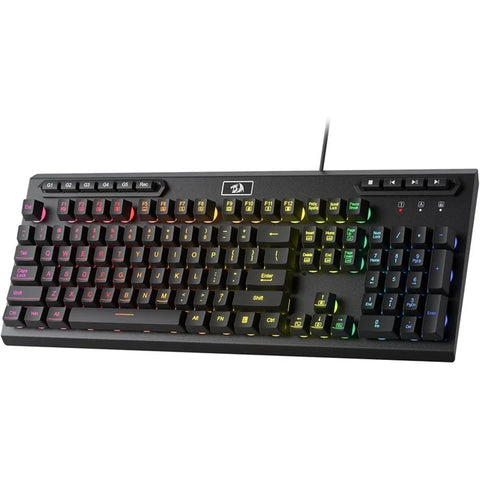 Redragon, ADITYA K513 Membrane Gaming Keyboard - Black