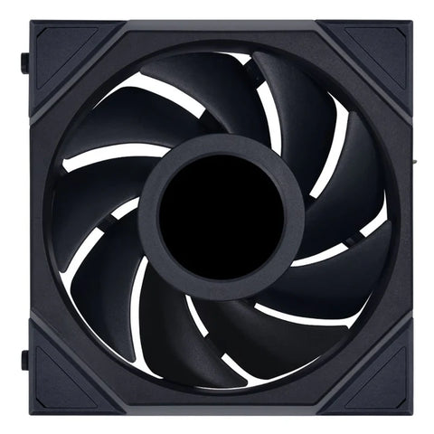 LIAN LI UNI FAN TL LCD 120mm ARGB Cooling Fan with 1.6" LCD Screen (Pack of 3) - Black
