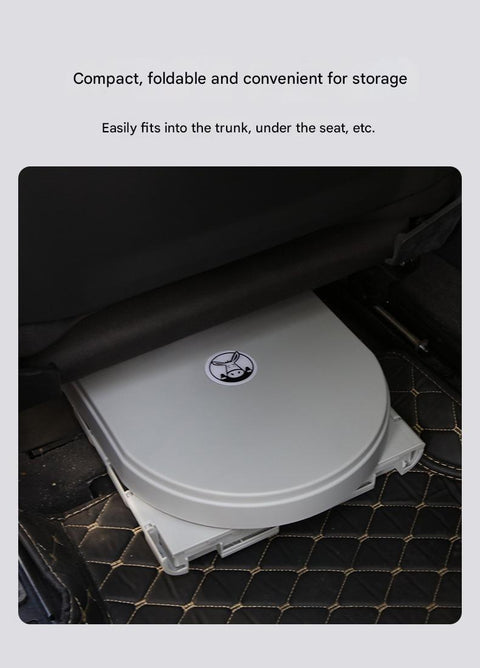 Portable Foldable Toilet Bucket & Trash Can for Outdoor & Camping