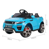 Land Rover Evoque Electric Car, 12V 2 Motor - Blue
