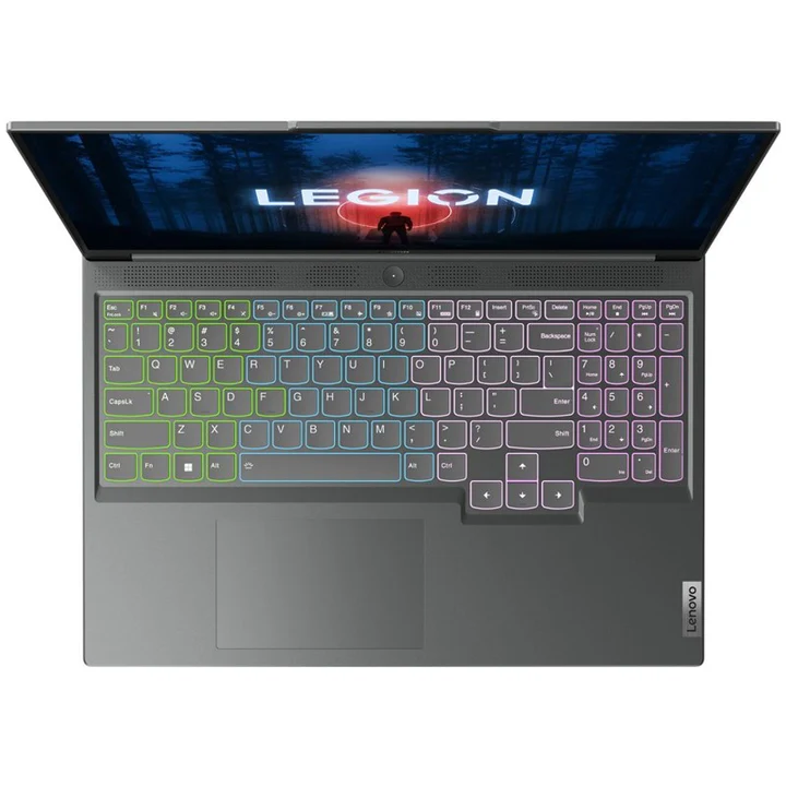 لاب توب الألعاب Lenovo Legion Slim 5 16APH8 16" WUXGA IPS، 144Hz، CPU Ryzen 5 7640HS، RTX 4060 8GB، RAM 16GB DDR5